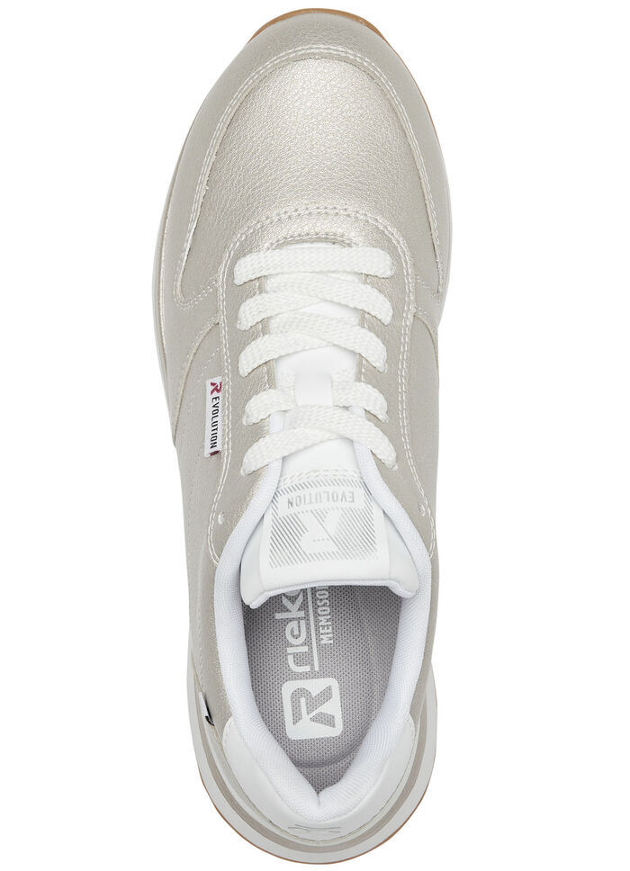 Rieker Sneaker mit MemoSoft-Textilfußbett GOLDBEIGE