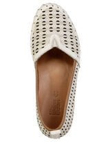 ELENA EDEN, sommerliche Damen-Slipper, Weite G, mit herausnehmbarem Fußbett BEIGE