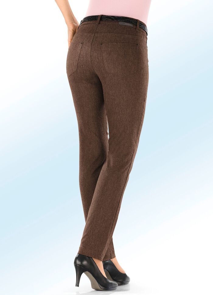 Hose mit angenehm weicher, w&auml;rmender Innenseite 