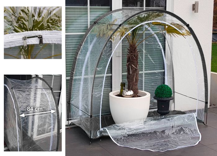 Pflanzenzelt Arctic aus PVC 