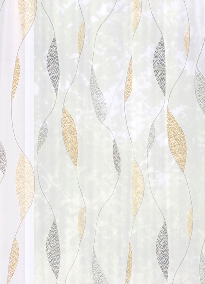 Store mit Punktewelle-Dessin 