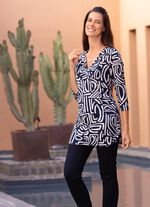 Shirt-Tunika mit tollem Muster 