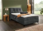 Exquisites Boxspringbett mit elektronischer Kopf- und Fu&szlig;teil-Verstellung GRAFIT