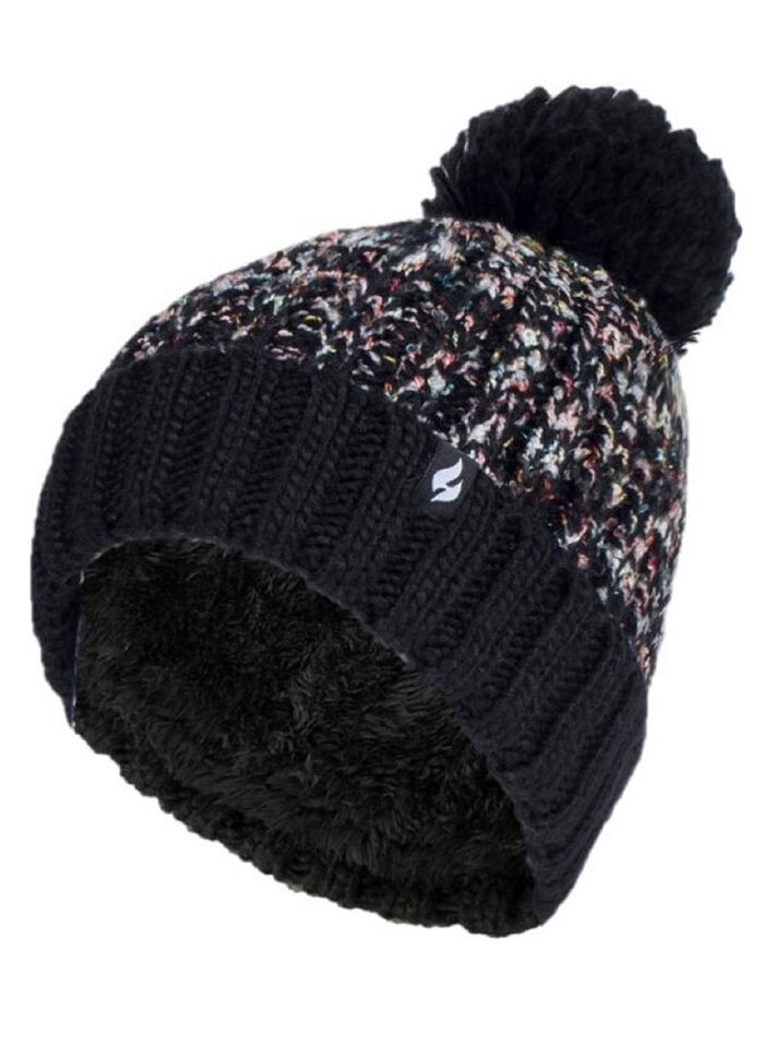 Thermo-M&uuml;tze mit Bommel von Heat Holders&reg; f&uuml;r mehr Komfort im Winter 