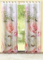 Fensterdekoration mit farbbrillantem Digitaldruck 