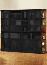 Teilmassive Möbelserie mit Echtholzfurnier NUSSBAUM