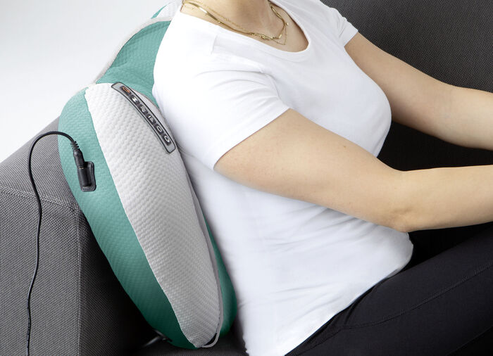 Shiatsu-Massagekissen mit Vibration und W&auml;rme 