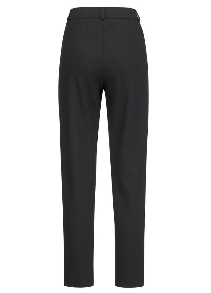 Jerseyhose mit abgesteppten Biesen 