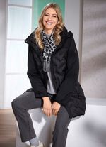 Daunen-Longjacke mit geklebten Kammern 