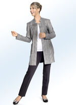 Longblazer mit Glencheck-Dessin 