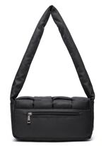 Collezione Alessandro Tasche aus zart gl&auml;nzendem Textilmaterial SCHWARZ