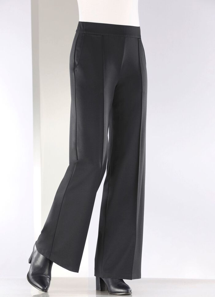 Hose mit streckenden Biesen 