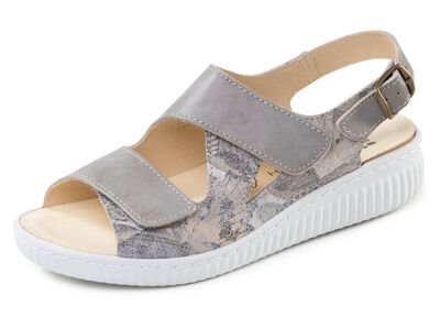 ELENA EDEN, bequeme Damen-Sandalen, Weite H, mit herausnehmbarem Fu&szlig;bett 