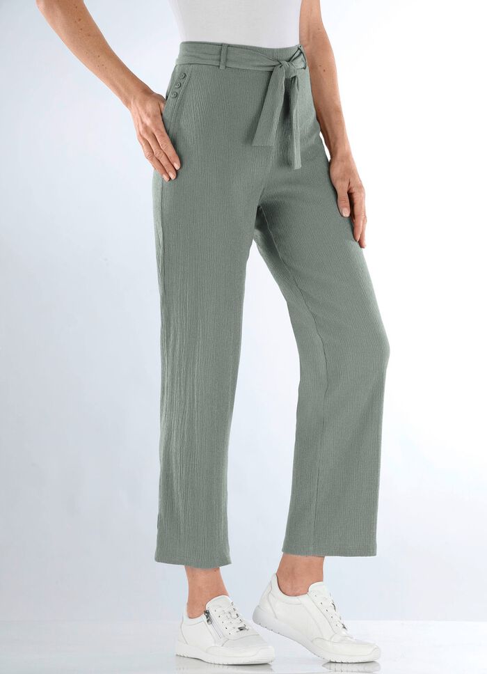 Hose mit abnehmbarem Bindeband 