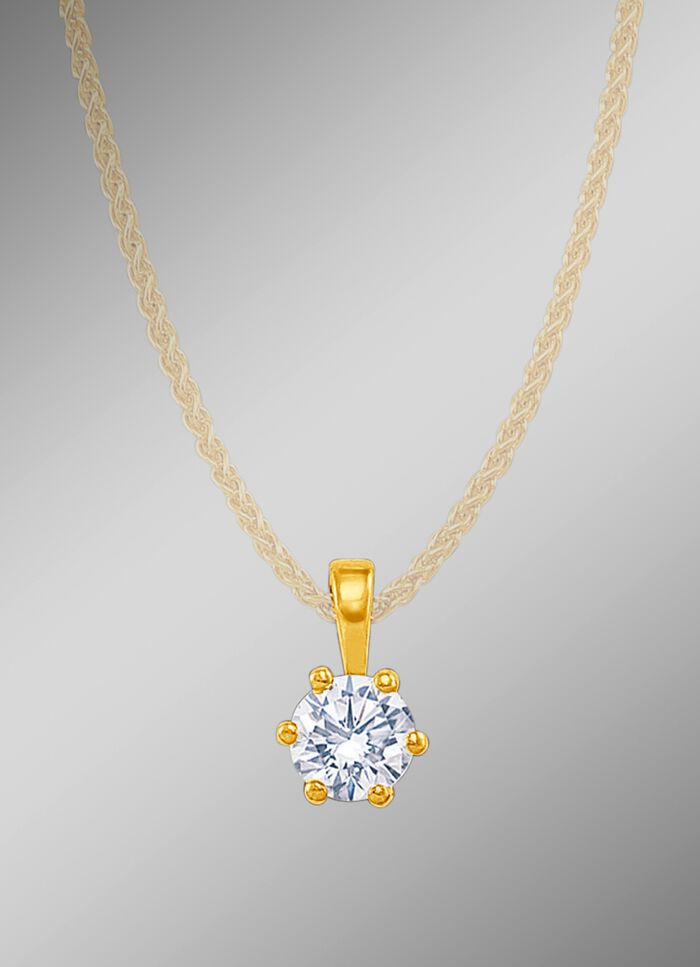 Massiver Brillant-Anh&auml;nger 