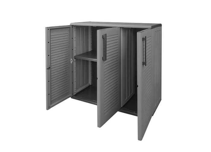  Gartenschrank GRAU