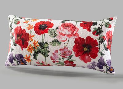 Digital bedruckte Tagesdecke und Kissenbez&uuml;ge 