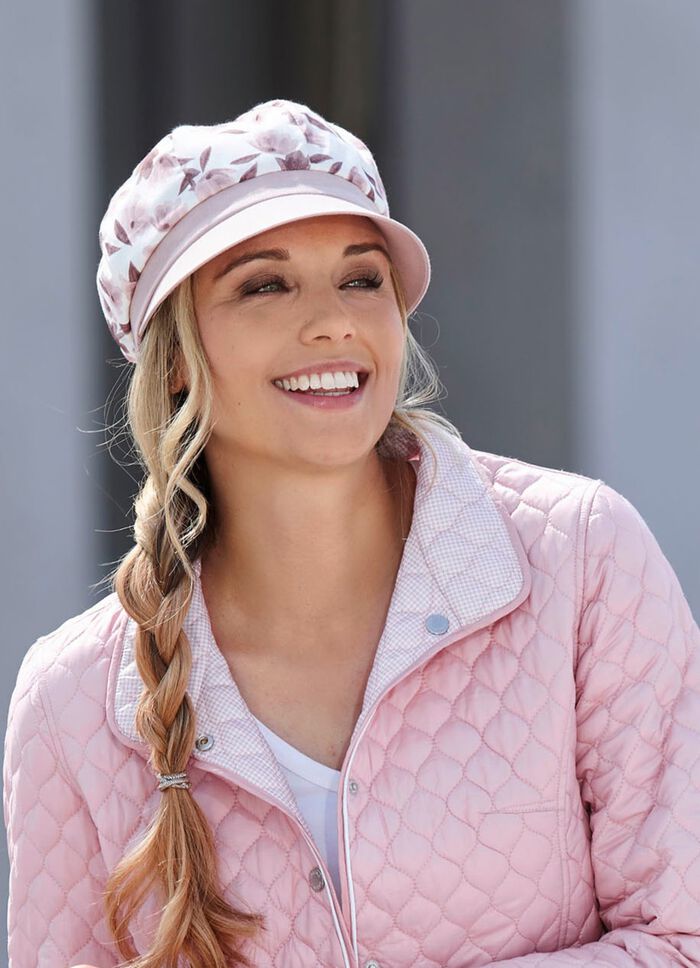 Modische Damen-Ballonm&uuml;tze mit Elastikeinsatz ROS&Eacute;