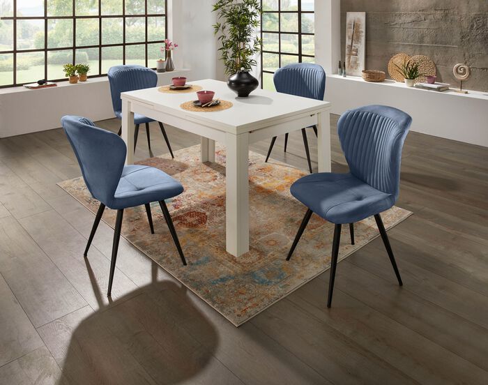 Bequeme St&uuml;hle im 2er-Set BLAU