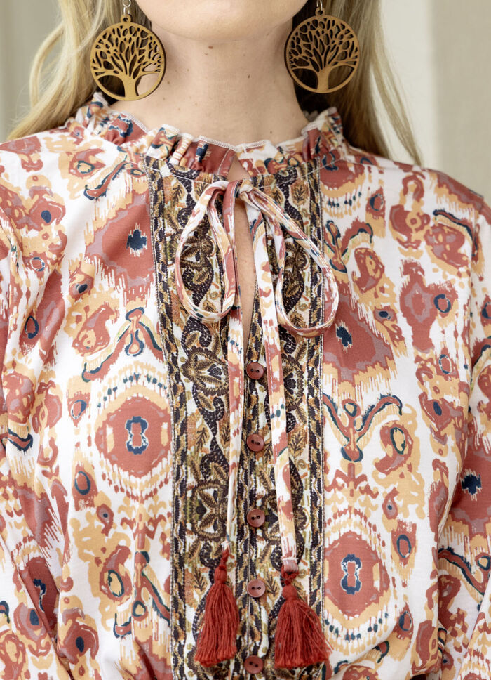 Kleid in Schlupfform 