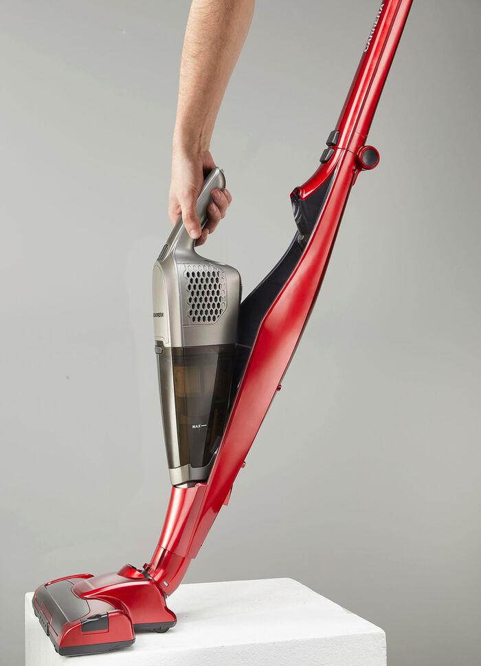 Carrera High-Performance Akku-Stielsauger ROT