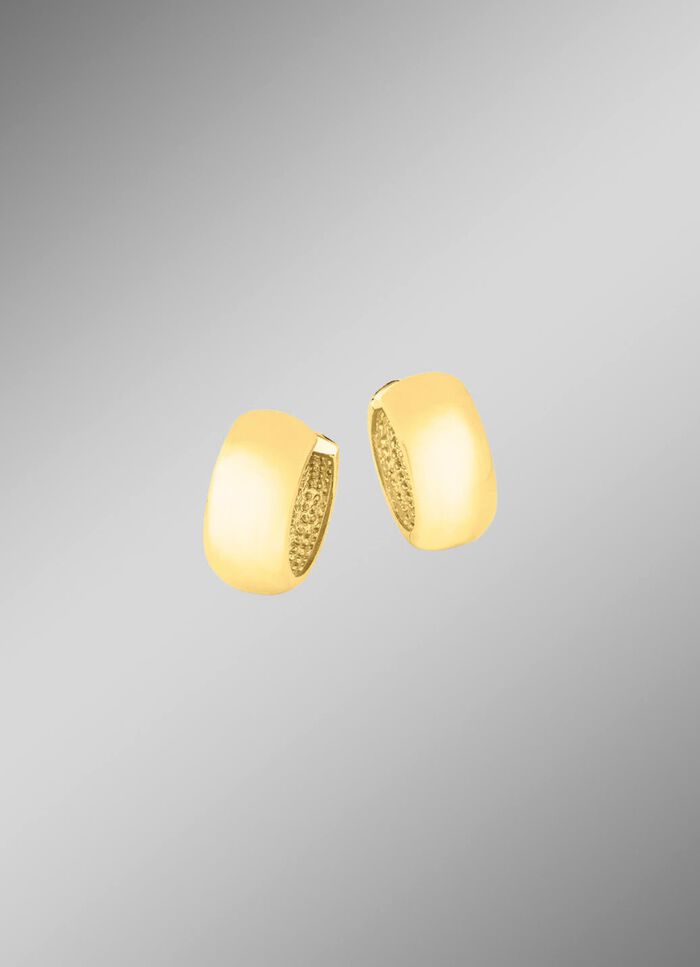 Bicolor-Klappcreolen 