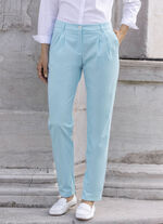 Hose mit sportivem Chic T&Uuml;RKIS