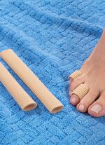 Zehenschutz, 2 St&uuml;ck, mit Silikon-Innenseite 