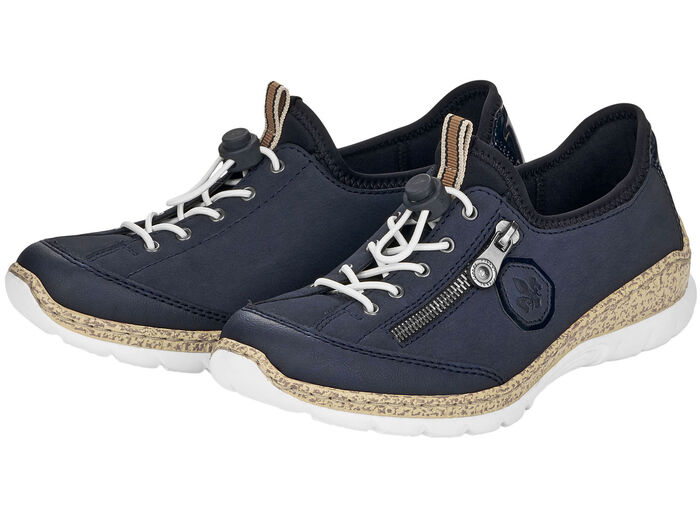 Rieker, sportliche Damen-Sneaker, mit MemoSoft Decksohle BADER