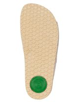 Mubb, bequeme Damen-Pantoletten, Weite H, mit Klettverschluss 