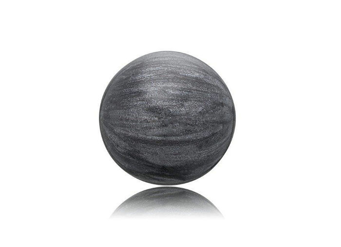 Klangkugel in perlmutt Grau 