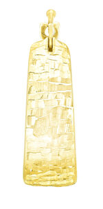 Schicke Creolen mit Struktur 