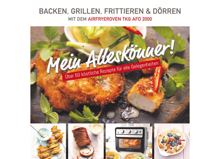 Rezeptbuch für Heißluft-Ofen 