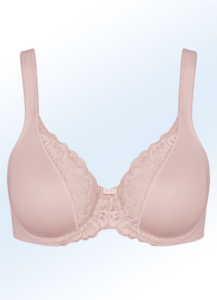 Triumph-Modern Lace + Cotton-Bügel-BH mit Elastikspitze 