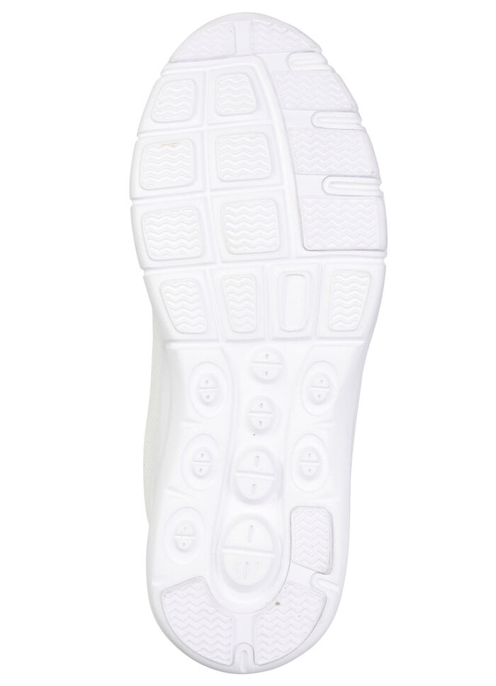LAURA KENT, sommerliche Damen-Sneaker, mit herausnehmbarem Fußbett WEISS