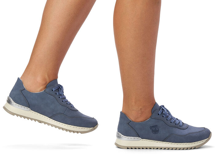 Rieker Sneaker mit Schn&uuml;rung JEANSBLAU