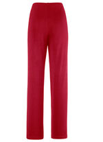 Hose mit edlem Glanz in Extra-Kurzgr&ouml;&szlig;en ROT