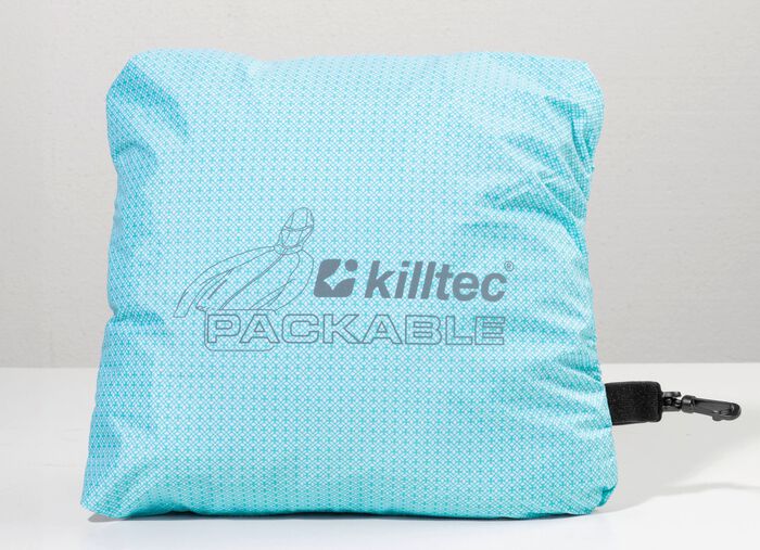 Funktionsjacke mit fester Kapuze 