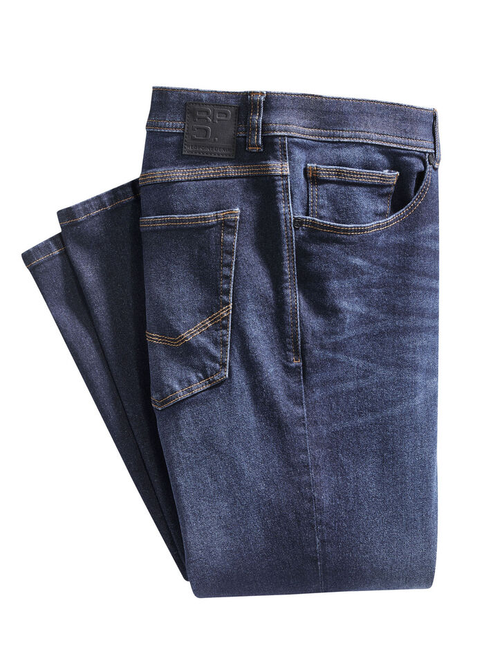 Jeans von "Redpoint" mit Dehnbund in 4 Farben JEANSBLAU