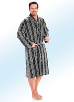 Bademantel mit Schalkragen 