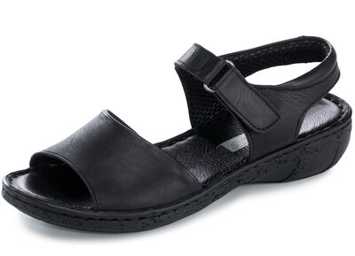 ELENA EDEN, modische Damen-Sandalen, Weite G, mit Klettverschluss 