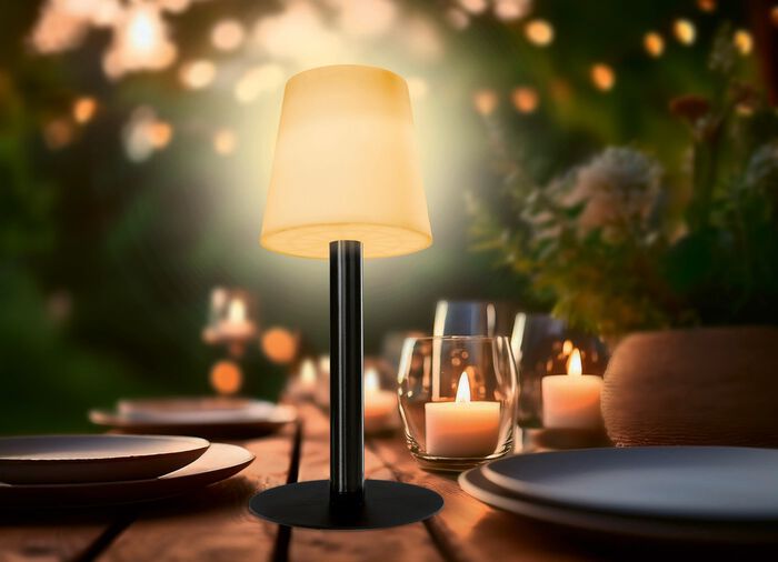 Solar-Tischleuchte EASYmaxx 