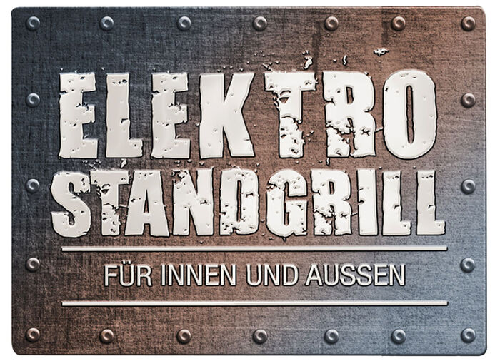 Elektrogrill inkl. Standfu&szlig; &ndash; als Stand- oder Tischgrill verwendbar 