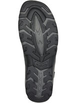 Waldl&auml;ufer, sportliche Damen-Sandalen, Weite H, mit herausnehmbarem Fu&szlig;bett JEANS-HELLGRAU