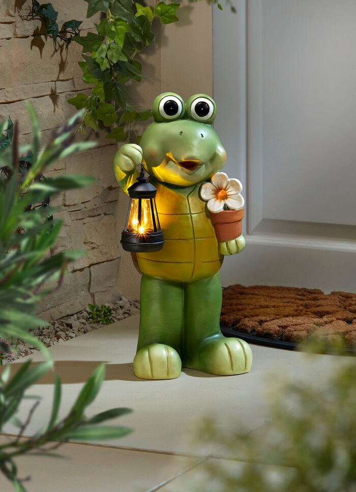 Schildkr&ouml;te mit Solarlaterne 