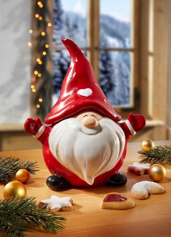 Geb&auml;ckdose in Wichtel-Form 