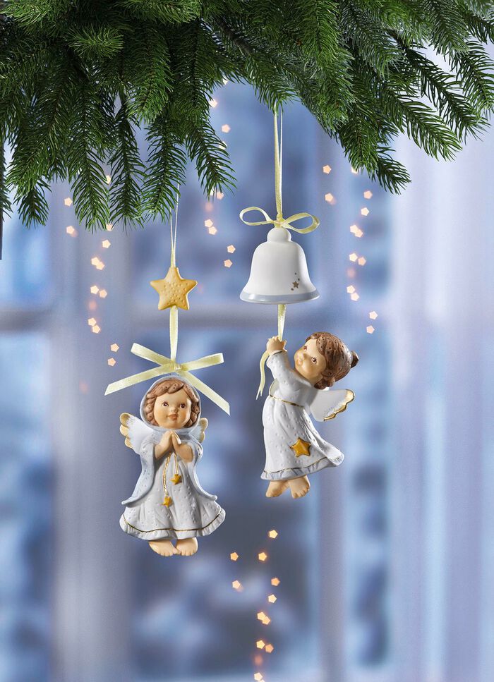 H&auml;nge-Ornament als Engel 