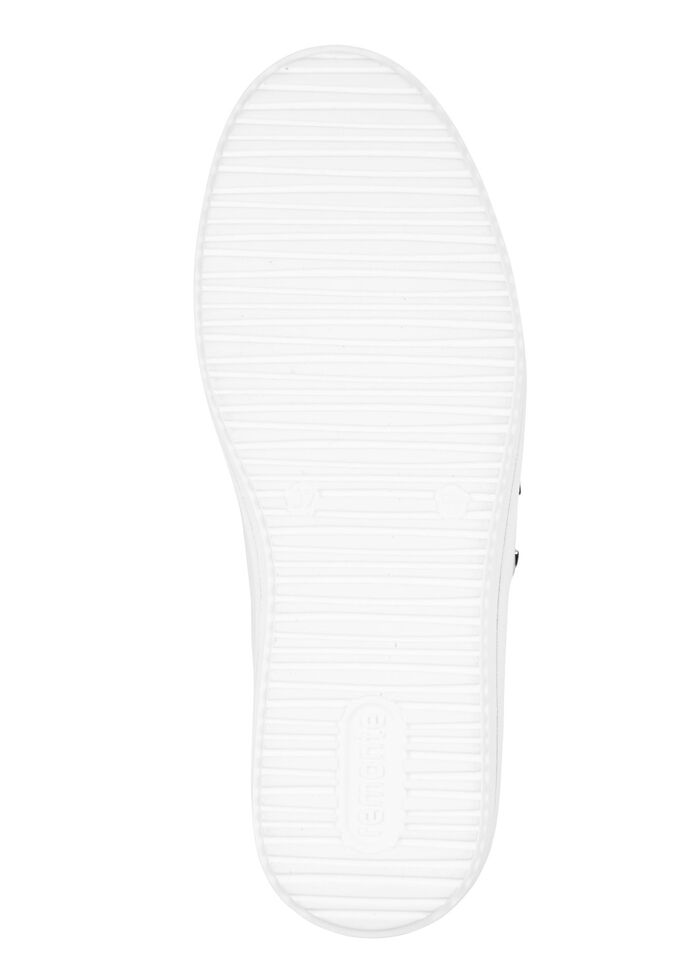 Remonte Sneaker mit Metallic-Besätzen WEISS-ROSÉGOLD