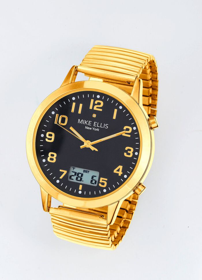 Funk-Herrenuhr von Mike Ellis New York 