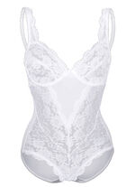 Sassa Body mit Elastikspitze WEISS